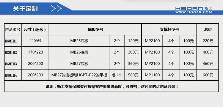 光學平板 支撐儀器架 增高工作臺 光學儀器臺墊高塊 衡工儀器
